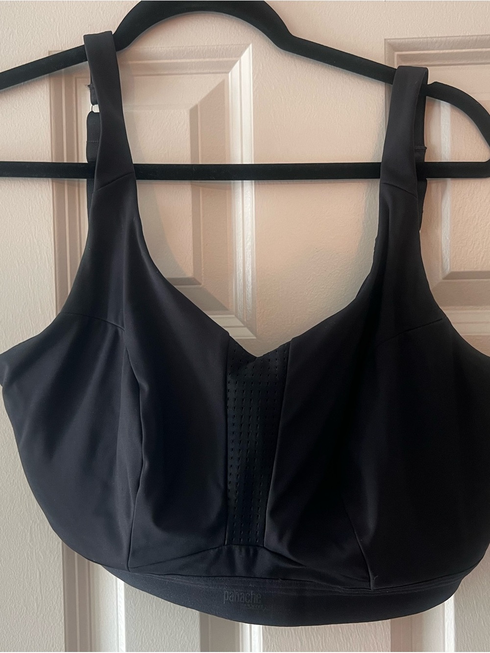 Panache 32GG Black Supportive Wireless Sports Bra
